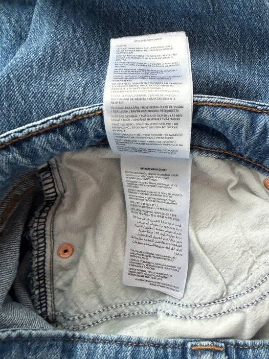 Guess – Tapered Straight Mid-Blue Jeans Men's W36 L32 - Picture 11 of 12